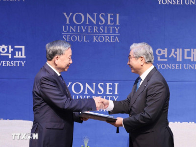 Tổng Bí Thư Tô Lâm Phát Biểu Chính Sách Tại Đại Học Yonsei: Tăng Cường Kết Nối, Thúc Đẩy Quan Hệ Việt - Hàn