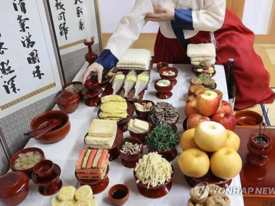 Theo khảo sát mới đây... Cứ 10 người thì 6 người trả lời: "Không bày cỗ cúng tổ tiên vào dịp Chuseok."