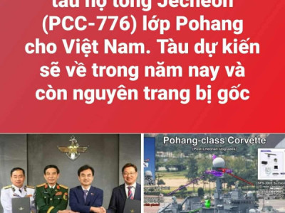 VIỆT NAM NHẬN TÀU POHANG THỨ 3.