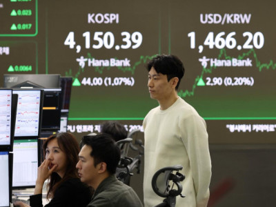 Cổ phiếu Seoul tăng ngày thứ 3 nhờ tình hình đóng cửa tại Mỹ được cải thiện