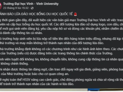 Thủ đoạn lừa đảo giả mạo trường đại học cho sinh viên du học quốc tế