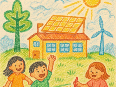 Trường học là chất xúc tác cho quá trình chuyển đổi năng lượng... Nền giáo dục biến trí tưởng tượng thành hiện thực.