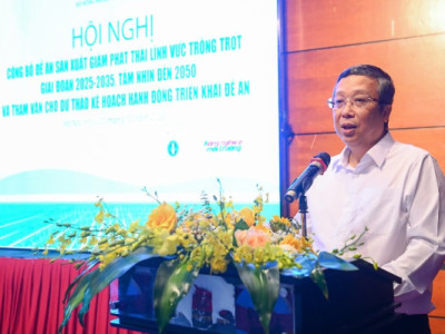 Công bố đề án trồng trọt giảm phát thải giai đoạn 2025-2030, tầm nhìn đến năm 2050