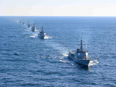 Hải quân tổ chức cuộc tập trận cơ động cấp hạm đội lần thứ nhất kỷ niệm 80 năm thành lập