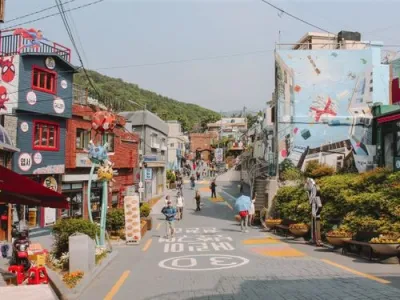 Làng văn hóa đầy màu sắc Gamcheon, Hàn Quốc