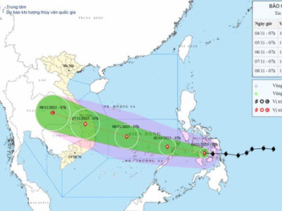 Bão Kalmaegi tăng cấp, nguy cơ thêm đợt mưa lũ mới tại miền Trung