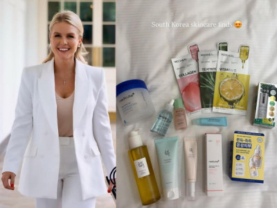 Thư ký báo chí Nhà Trắng đi mua sắm mỹ phẩm Hàn Quốc, chia sẻ chiến lợi phẩm trên Instagram