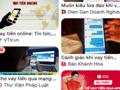 Mất tiền vì... vay qua mạng