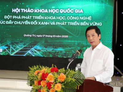 Khoa học, công nghệ thúc đẩy chuyển đổi xanh và phát triển bền vững