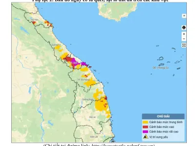 Cảnh báo lũ quét, sạt lở đất tại nhiều địa phương ở miền Trung