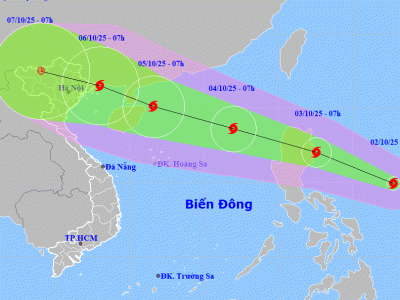 Bão số 11 có khả năng vào miền Bắc