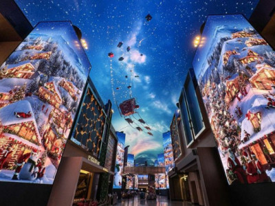 Khu nghỉ dưỡng Inspire của Incheon biến thành 'Xứ sở thần tiên mùa đông' cho mùa lễ hội